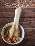 Sop Kaki Sapi
