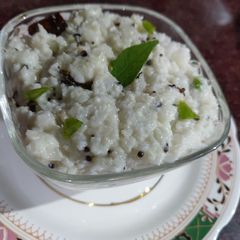 Curd Poha A picture of Curd Poha.