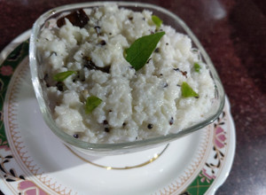 A picture of Curd Poha.
