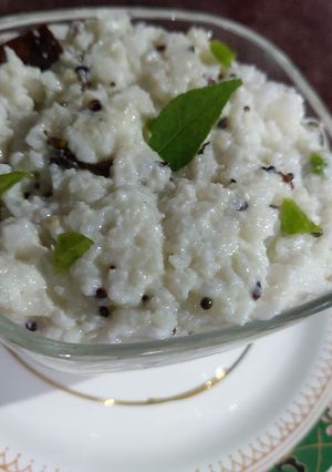 A picture of Curd Poha.