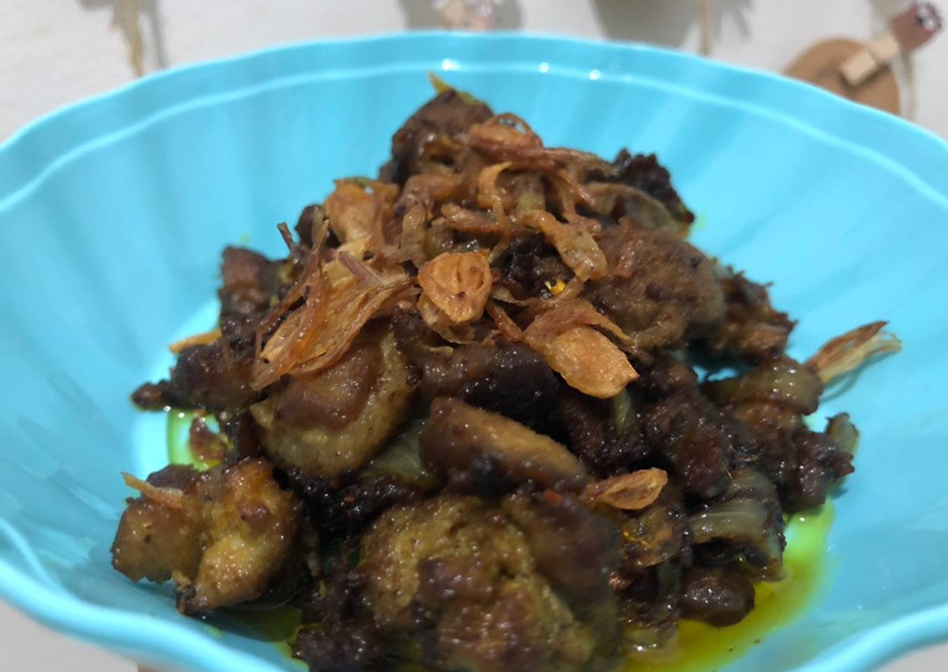 Oseng-Oseng Daging Bebek