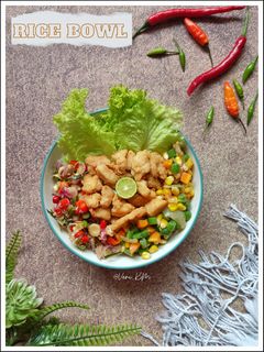 Foto resep Rice Bowl Ayam Sambal Matah