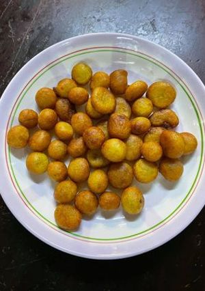 地瓜球 的食譜成品照片