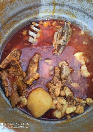 عکسی از دستور آبگوشت مامانی