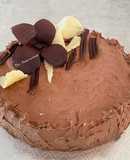 Flora Mocha Cream Cheese Cake