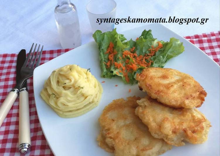 🇬🇷 ️Beignets de morue et Skordalia