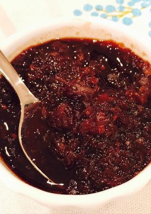Hình của món Sốt rượu vang cho thịt bò bít-tết.