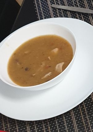 صورة لوصفة شوربه الملفوف والخضار