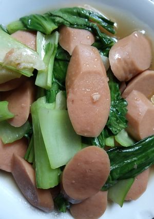 Foto resep Sosis sawi sendok