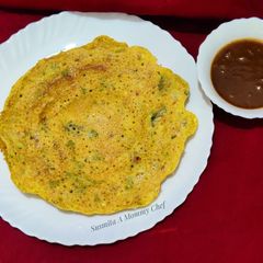 A picture of Adai dosa.