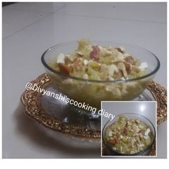 A picture of Lauki ka halwa.