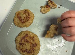 Una foto de Hamburguesas de Berenjena y Garbanzos (BLW)