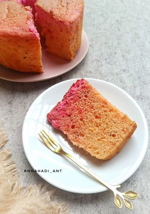 Foto resep Chiffon Buah Naga