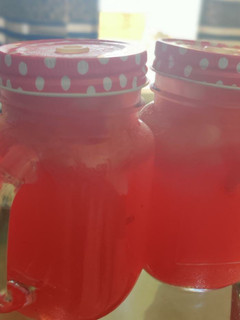 A picture of Watermelon mocktail.