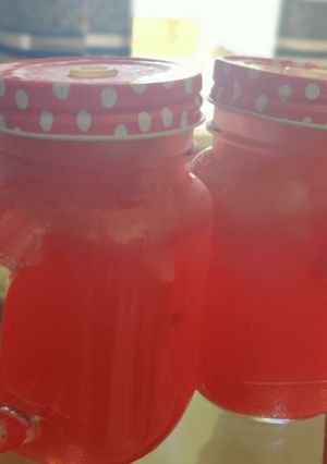 A picture of Watermelon mocktail.