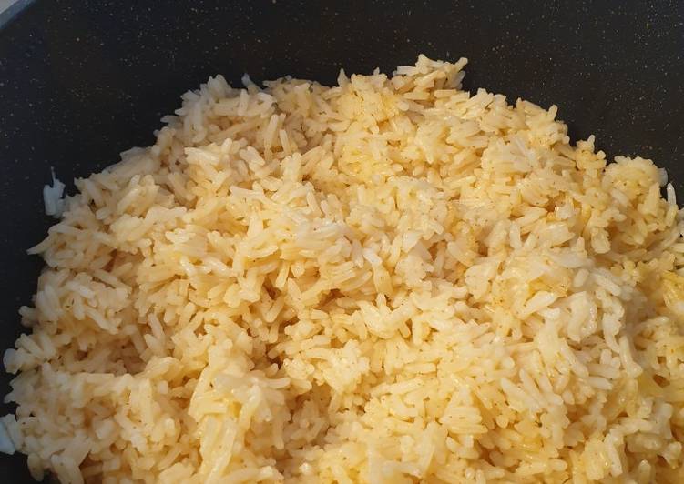 Simply Spiced White Rice
