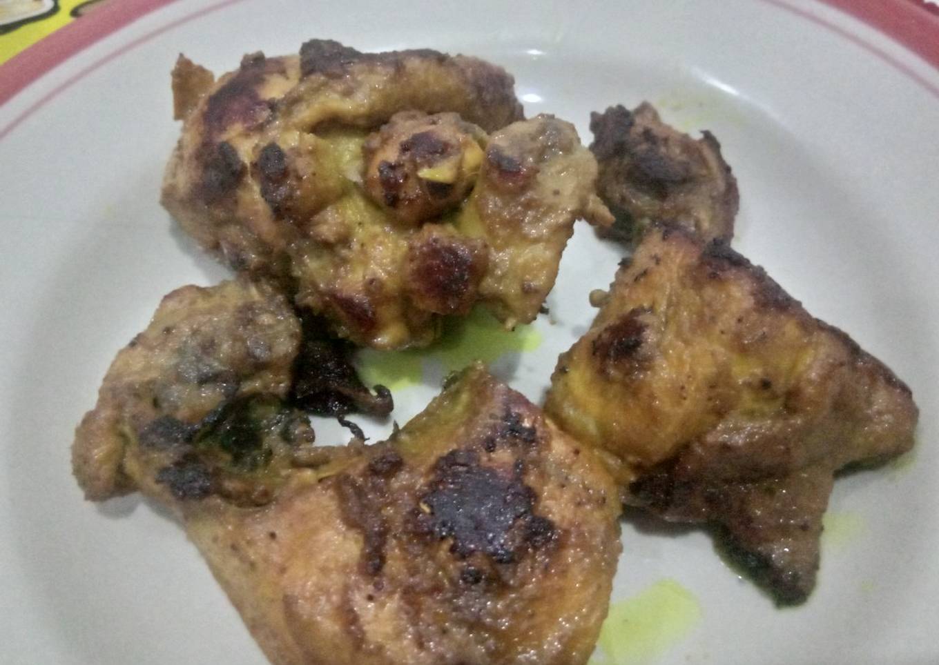 Ayam bakar teflon simpel