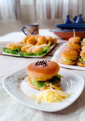 Une photo de Mini burgers au poisson