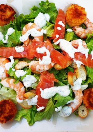 Une photo de Salade océane