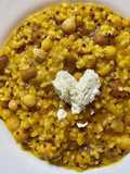 Grain, Chickpea, and Pumpkin Soup