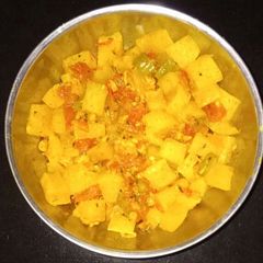 A picture of Radish Tomato sabji.