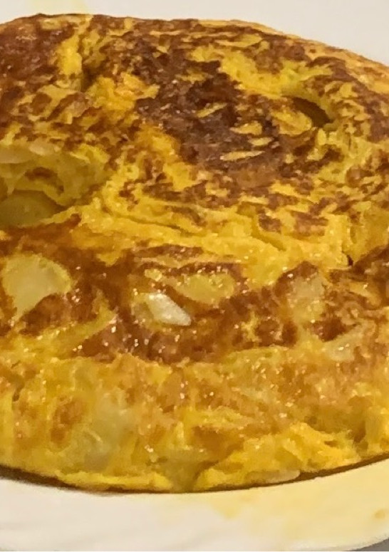 Una foto de Primera tortilla de patatas!!
