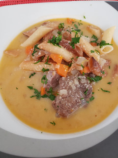 Una foto de Sopa de maní