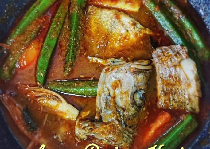 Resipi Asam Pedas Kari Ikan Merah Oleh Mizzanem Cookpad