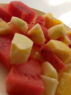 A picture of Simple fruit salad.