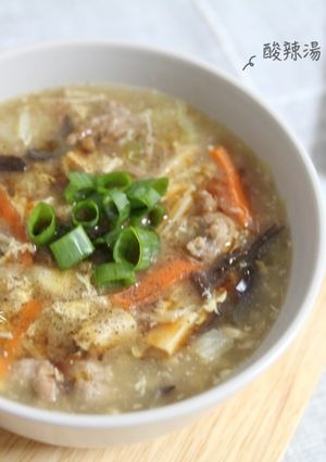 酸辣湯 的食譜成品照片