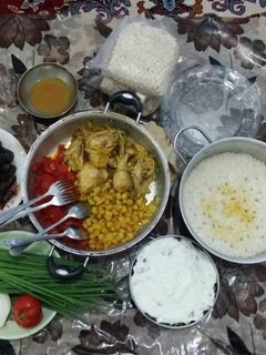عکسی از دستور سفره سحری