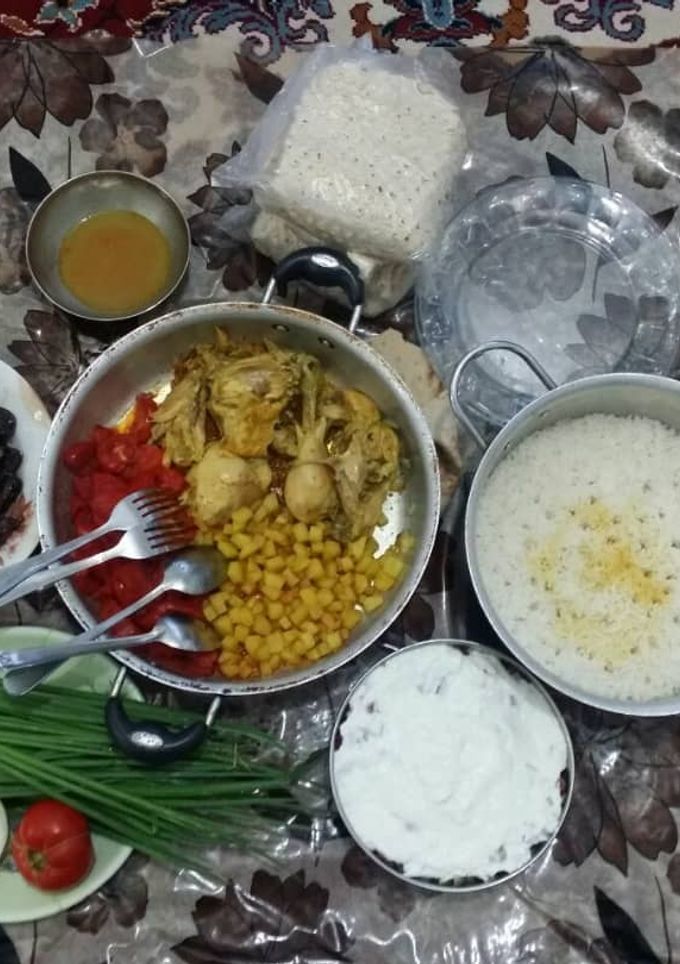 عکسی از دستور سفره سحری