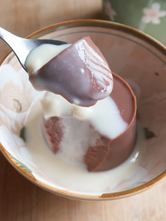 Foto resep Puding Coklat Vla Keju