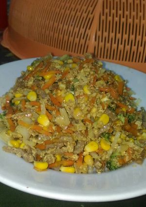 Foto resep Oseng-oseng sayur pelangi
