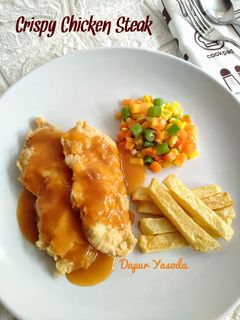 Foto resep 126. Crispy Chicken Steak