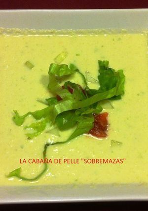 Una foto de Gazpacho de pepino