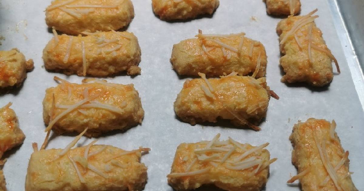 Resep Kaastengels keju edam yang melting di mulut oleh Regina Cookpad