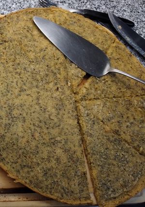 Una foto de Fainá sin TACC / Sin Gluten