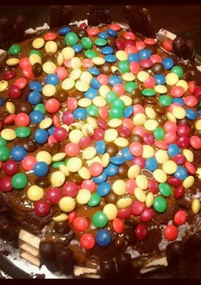 Una foto de Torta de golosinas idea para un cumple