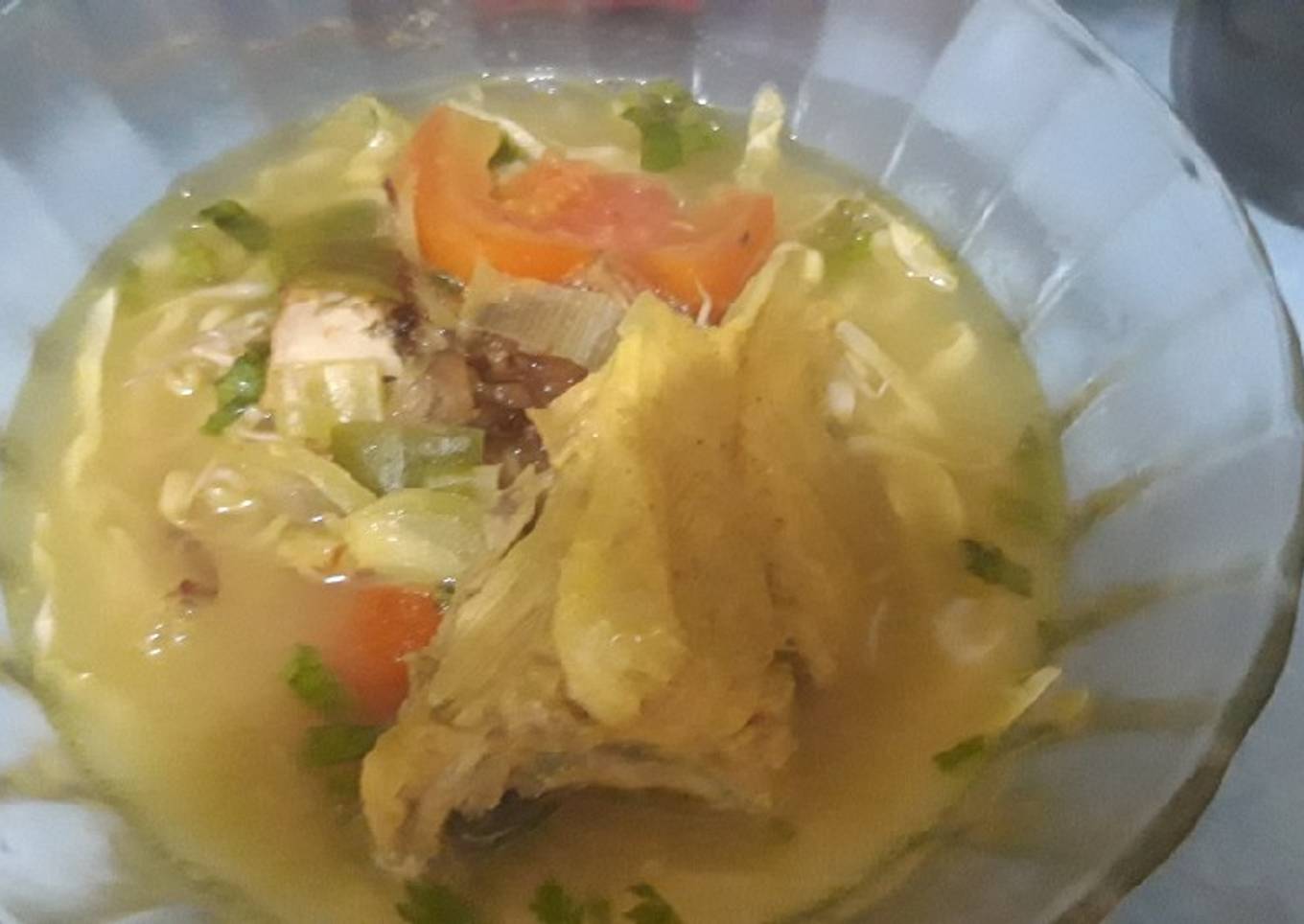 Soto ayam bening