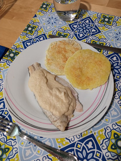 Una foto de Filetes lubina en salsa de puerros en Monsieur Cuisine