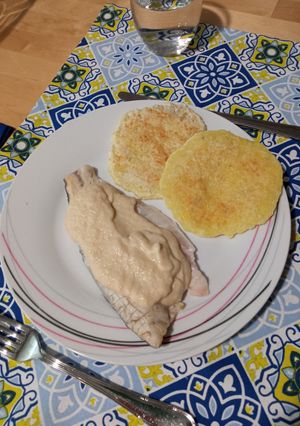 Una foto de Filetes lubina en salsa de puerros en Monsieur Cuisine