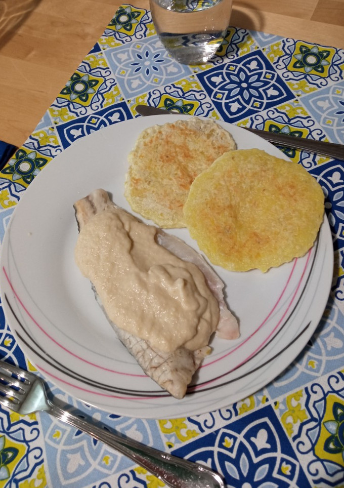 Una foto de Filetes lubina en salsa de puerros en Monsieur Cuisine