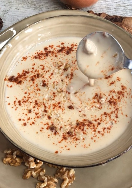 Una foto de Sopa de coliflor con nueces en MyCook Touch