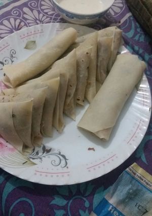A picture of Qeeme wale samose.