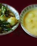Sweet and savory dumplings with Little Millet (Paal kozhukattai, masala mani kozhukattai in tamil)