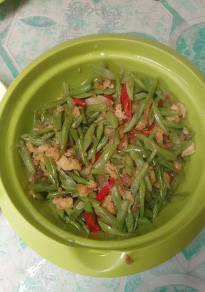 Foto resep Tumis buncis telur