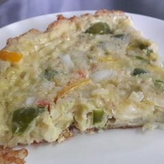 A picture of Spanish omelette.