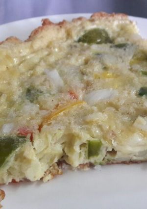 A picture of Spanish omelette.