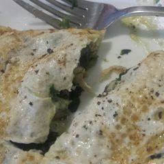 A picture of Super low calorie omlette.